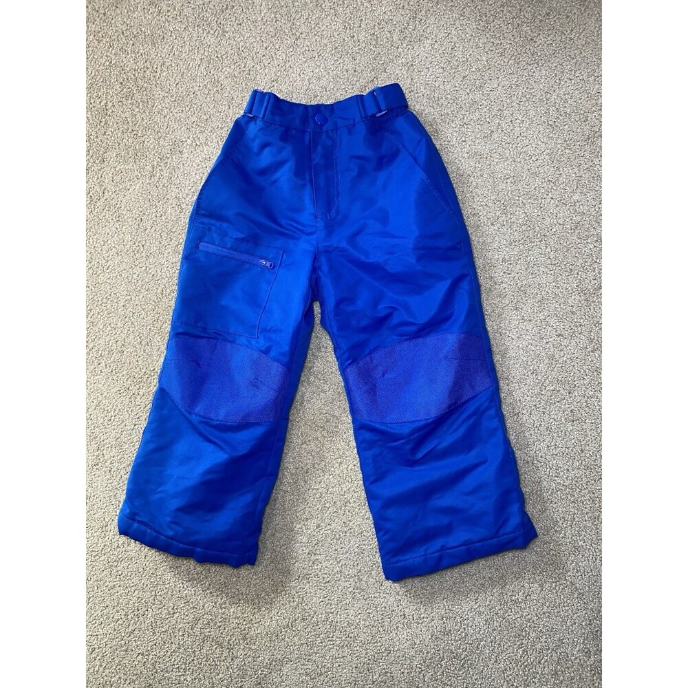 Swiss Tech Boys Ultra Blue Water Repellent Snow Pants XS 4-5